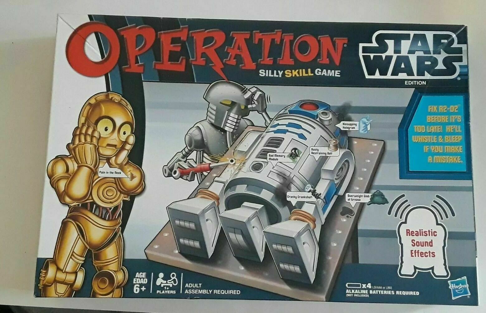 Primary image for Hasbro Operation Star Wars Edition R2D2 C3PO
