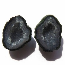 Tabasco - Tiny Mexican Baby Geode  Polished Halves for Jewelry * Display TAB797 - £14.50 GBP