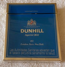  Vintage Dunhill Superior Mild Cigarette Cigarettes Cigarette Paper Box ... - $11.88