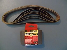 9 pcs 3&#39;&#39; x 21&#39;&#39;  and 1&quot; x 30&quot; Sanding Belt - £7.78 GBP