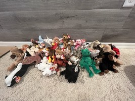 Beanie Babies Lot of (39) Beanie Babies In Good Condition. - £66.83 GBP