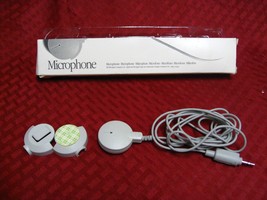 Vintage APPLE Macintosh Omni-Directional Microphone - Light Grey - $16.82