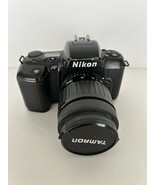 Nikon N6006 Camera With Tamron AF  Tele-Macro 35-90 mm Lens Tested Working - $1,862.86 MXN