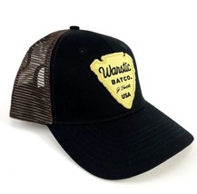 Warstic Batco. Baseball Black/Tabacco Hat Cap Arrowhead Logo Snapback Me... - £20.50 GBP
