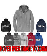 BIG MENS Classic Full Zip Hooded Sweatshirt Hoodie 2XL, 3XL, 4XL NEW - £34.43 GBP+