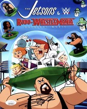 Tiffany Darwish &amp; Big Show Autograph Signed 8” X 10” Photo Jetsons Wwe Jsa Cert - £70.28 GBP