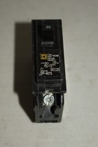 Homeline HOM130CP 1 Pole 30 Amp 120/240V AC Plug In Square D Breaker HOM130 - $10.84