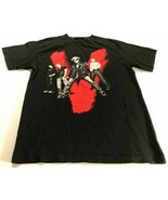 U2 Vertigo Chaz Bono Adam Clayton The Edge 2005 Tour Black Murina T-Shirt M - $25.62