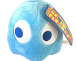Pac Man Plush Toy 5 inch Blue Pac-Man Ghost  Soft New with tag - $15.67