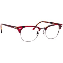 Ray-Ban Eyeglasses RB 5154 5911 Clubmaster Red Havana/Gunmetal Frame 51[... - $249.99