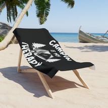 Customzied Camping is my Therapy Beach Towel, Luxurious Soft Heavyweight, 2 Size - £29.57 GBP+