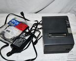 Epson TM-T88IV POS USB Thermal Receipt Printer M129H w/PS-180 power &amp; US... - $75.60