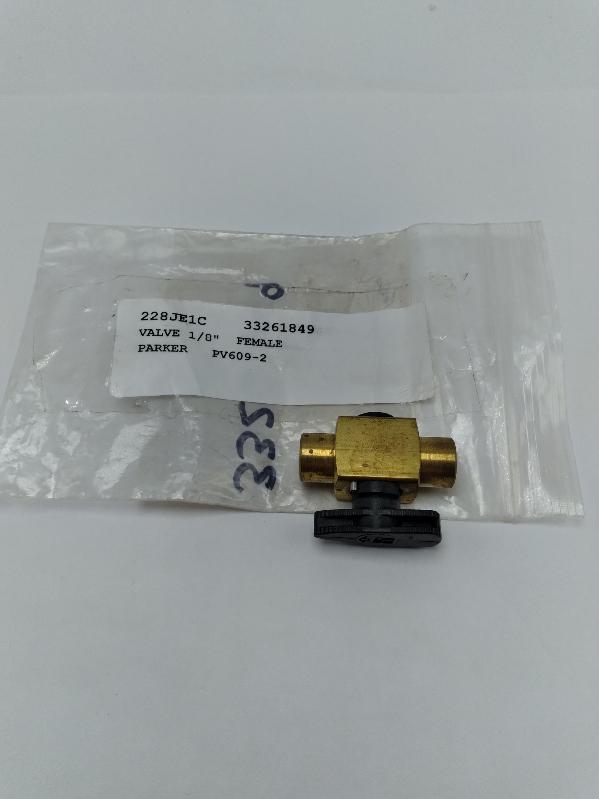  Parker PV609-2 Manual Valve, Female to Female  - $21.55