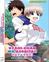 Anime DVD Uzaki-Chan Wa Asobitai ! Box Set Sea. 1+2 (English Dubbed) - £21.57 GBP
