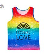 YOULY Dog The Proudest Rainbow Love Is Love Human Tank Top, Small - €12,75 EUR