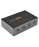 Midi Thru 6 Box Usb Midi Interface 1-In 6-Out Midi Thru Box Midi Splitter - $90.99