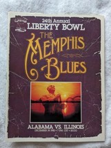 1982 Liberty Bowl Game Program Alabama vs Illinois. Bear Bryant&#39;s Final Game  - £77.29 GBP