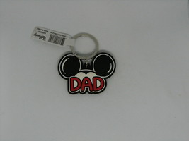 DAD Classic Mickey Mouse Ears Keychain Key Holder Keyring Key Chain Ring Rubber - £12.92 GBP