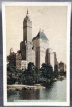 The Plaza Hotel Fifth Ave &amp; 59th Street NY Postcard Lumitone Photoprint USA - £6.24 GBP