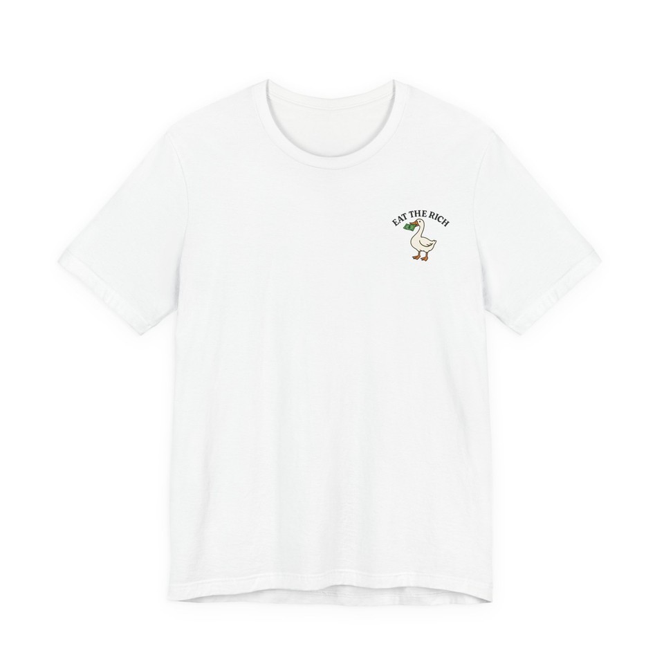 Eat the Rich Shirt, Anti Capitalist shirt, Tax the Rich Shirt, Activist Gift Item image 7