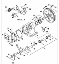 Ingersoll Rand 2475 &amp; 242 compatible Ball Bearing w\ Snap Ring 95213666 ref #6 - £24.64 GBP