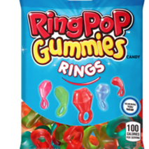 Ring Pop Gummies Rings - Individual Bags Assorted Gummy Candy Flavors free ship - £7.87 GBP