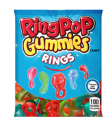 Ring Pop Gummies Rings - Individual Bags Assorted Gummy Candy Flavors fr... - $9.85