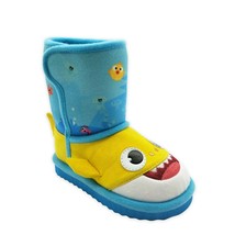Toddler Girls or Boys Baby Shark Cold Weather Boots Size 11 or 12 - £23.28 GBP