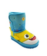 Toddler Girls or Boys Baby Shark Cold Weather Boots Size 11 or 12 - £23.21 GBP