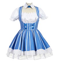 ZYHCOS Cosplay Costume Girls Blue White Maid Lolita Dress (X-Large) - £43.92 GBP