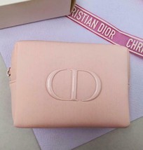 Christian Dior Novelty Makeup 2020 limited fluffy pouch pink 11 x 15 x 5 cm vip - $69.88