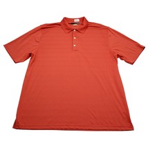 Greg Norman Shirt Mens XL Extra Large Red Polo Golf Casual Light - £14.66 GBP