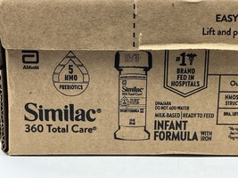 48 Bottles Similac 360 Total Care Ready to Feed Infant Formula 2oz Exp 0... - €51,42 EUR