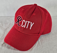 Tacoma Rainiers R City Red Hat Baseball Cap Adjustable Back - $7.95