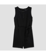 Victoria Beckham x Target, Women&#39;s Black Tie-Waist Romper - £38.76 GBP