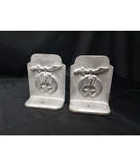 Vintage Cast Iron Shriners Masonic Fraternal Freemasons Bookends - $48.99