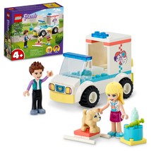 LEGO Friends Pet Clinic Ambulance 41694 Building Kit; Birthday Gift for Kids Com - $18.39