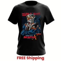 GUNDAM SENPAI T-SHIRT Anime Cartoon Unisex 100% Cotton Round Neck Tee XS... - $548.83 MXN+