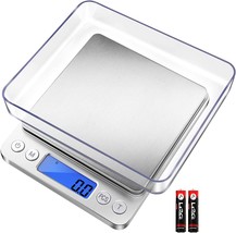 Fuzion Digital Kitchen Scale 3000G/ 0.1G, Pocket Food Scale 6, Battery Included - £30.67 GBP