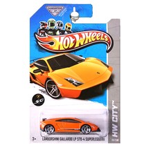 Hot Wheels 2013 HW City Lamborghini Gallardo LP 570-4 Superleggera Orange - £9.94 GBP