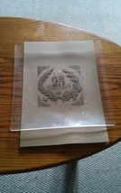 Square 25th Anniversary Silver Design on Clear Plate Platter 9.75 inches - £15.12 GBP