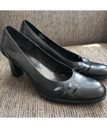 Etienne Aigner Ville Heels Laser Cut Leather 9.5 - $17.28