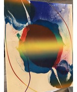Paul Jenkins Signed &quot;EA&quot; Print Litho &quot;Light Phenomenon&quot; C.1973 20&quot; X23.25&quot; - $271.65 CAD