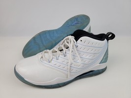 Nike Air Jordan Velocity White / Legend Blue Size 7Y Boys VG condition - £25.31 GBP