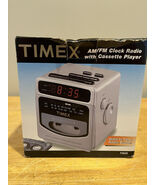 Timex Clock Radio Cassette Player T383S  Am/fm Alarm NOS Vintage - $1,821.68 MXN