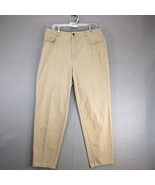 Talbots Beige Jeans Women&#39;s 18 Cotton Twill 34x29&quot; Straight Leg Casual P... - $459.38 MXN