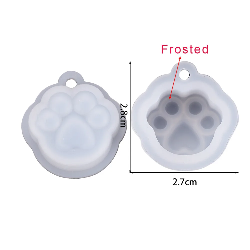 Cat Paw Silicone Mold Keychain Pendants Epoxy Resin Mould for -Style 15 ... - €1,49 EUR