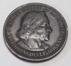 1893 Chicago World Fair Columbian Silver Half Dollar United States Ameri... - €17,25 EUR