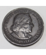 1893 Chicago World Fair Columbian Silver Half Dollar United States Ameri... - $27.28 CAD