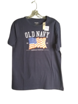 Old Navy Mommy &amp; Me 2023 Flag Navy Crew Tee Small &amp; 3-6month Matching Bo... - $16.83
